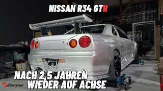 RTSBW - Nissan  R34 GTR Achse Montage #skyline #nissan #gtr #nissanskyline #skylinegtr #restoration