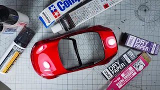 Mazda Roadster MX5 TAMIYA full building step by step completed.