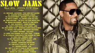 R&B SLOW JAMS MIX 90S SONGS ~ New Edition, Brian McKnight, Michael Jackson, Boyz II Men, R Kelly