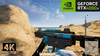 PUBG : RTX 4060 Ti + AMD Ryzen 5 7600X | Ultra Graphics 4K HD