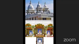 CHANDOL SATSANG VIHAR | E-Satsang | 28 October 2022