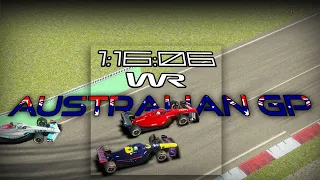 New WORLD RECORD [1:16:06] / Ala Mobile F1 Australian GP