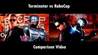 Terminator vs Robocop. Side by Side Comparison