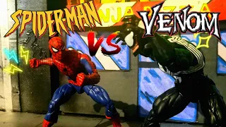 Spider-Man vs Venom Stop Motion Animation 2021!!! Part 1: Venom Strikes Again!!