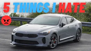 5 things I HATE about the Kia Stinger...