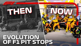 The Evolution Of F1 Pit-Stops! | DHL