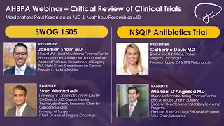 AHPBA Webinar Criticial Review of Clinical Trials Oct 2023