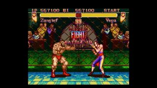 Super Street Fighter 2: The New Challengers (SNES)- Zangief Playthrough 3/4