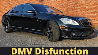 DMV Dopes and the Challenge of Registering the Mercedes S65