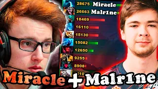 Malr1ne Picked Miracle & They Put On A Show In a Very High MMR Pub