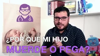 ¿Por qué mi hijo muerde o pega?