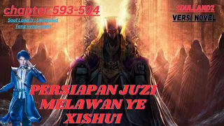 persiapan juzi melawan ye xishui chapter 593-594  Soul Land II : Unrivaled Tang versi novel