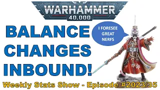 40K - BALANCE CHANGES, what will GW do?