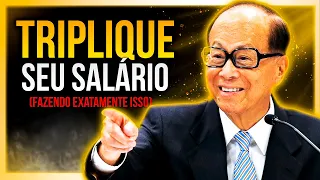 8 Hábitos Simples Que Vão Triplicar Sua Renda (Rápido e Fácil) | Li Ka-Shing Dublado