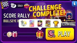 Bullseye Bash+Rainbow Solo Challenge Score Rally/ 2425 Score/Match Masters