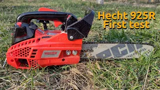 Hecht 925R lightweight chainsaw second run