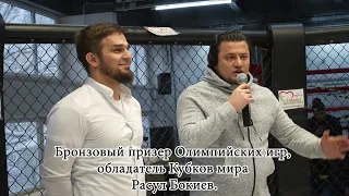 Расул Бокиев и Фарход Нуматулоевич на открытии первого номерного  турнира Авиценна Хиджама