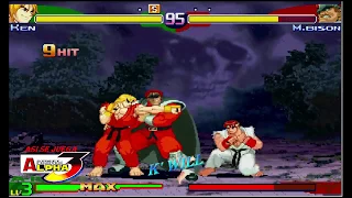 SFA3 / SFZ3 Ryu & Ken - Dramatic Match 100% Death Combo