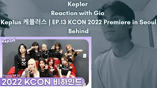 Kep1er Reaction with Gio Kep1us 케플러스 | EP.13 KCON 2022 Premiere in Seoul Behind