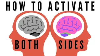 How to activate both sides of brain | 40 seconds activity