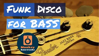 Acid Funk Disco for Bass // Backing Track // Chords & Scale - D Mixolydian