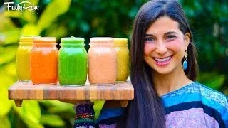 5 FullyRaw Salad Dressings!