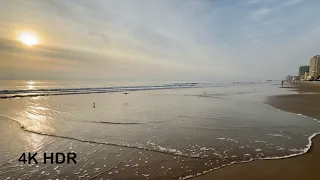 Glassy with a side of Haze | Sunrise Beach Walk