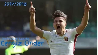 Cengiz Ünder | As Roma gol, Asist Performansı ( 2017/2018 )