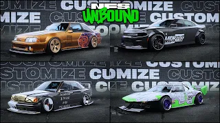 All Winnable Cars In NFS Unbound