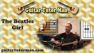 Girl - The Beatles - Acoustic Guitar Lesson