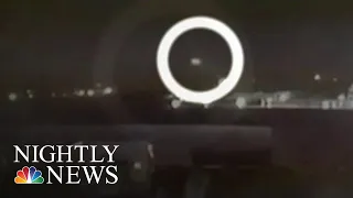 New Video Appears To Show Second Missile Hitting Ukrainian Plane | NBC Nightly News