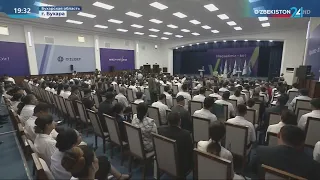 Президент Шавкат Мирзиёев провёл встречу с избирателями Бухарской области