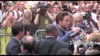 Robert Pattinson at the Cosmopolis Premiere in New York