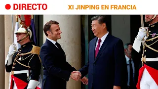 FRANCIA-CHINA: MACRON recibe al presidente XI JINPING en el ELÍSEO | RTVE Noticias