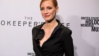 Jessica Chastain Brings Zookeepers Wife to Washington