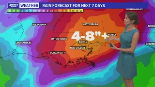 Heavy storms are on the way Tuesday through Thursday