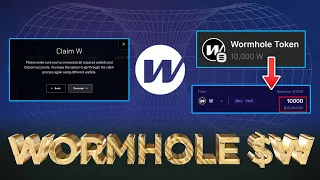 How to Claim Wormhole ($W) Token -  Over $13,000 Airdropped 😱