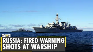 Russia fires warning shots at British navy ship in Black Sea | Deborah Bronnert |Latest English News