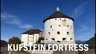 Kufstein Fortress, Beautiful  Landmark in Tyrol, Austria.