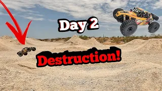 Amazon Rc Car Rlaarlo AM-D12 Desert Truck. Second Bash!