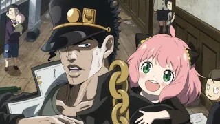 Jotaro adopts Anya from Spy x Family...