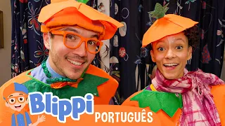 Blippi and Meekah Pick Out Their Halloween Costumes! | BLIPPI HALLOWEEN!