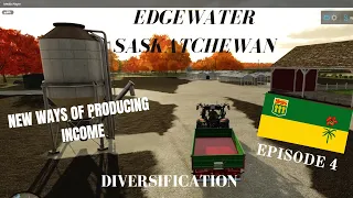 EDGEWATER SASKATCHEWAN | LETS PLAY |EP 4| FS22| #fs22 | DIVERSIFICATION| CONSOLE| XBOX |