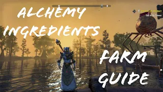 ESO: Alchemy Ingredients (herbs) - Farming Guide