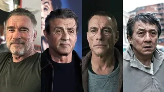 ✅ 10 Minutes Insides |  50 ACTION STARS Then and Now 2019 ★