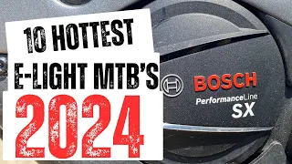 Top 10 E-Light MTBs 2024: Die heissten E-MTB Modelle mit Bosch Performance Line SX