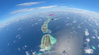 Skydiving in Maldives