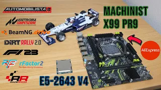 X99 Sim Racing PC with E5-2643 V4 and Machinist X99 PR9 from AliExpress