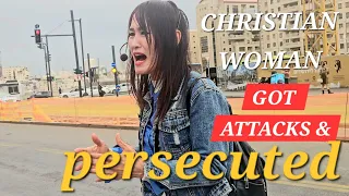 Christian woman got attacks & persecuted when she talks about Isaiah 53#jerusalem #israel#war#Jesus