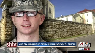 Chelsea Manning released from Leavenworth prison